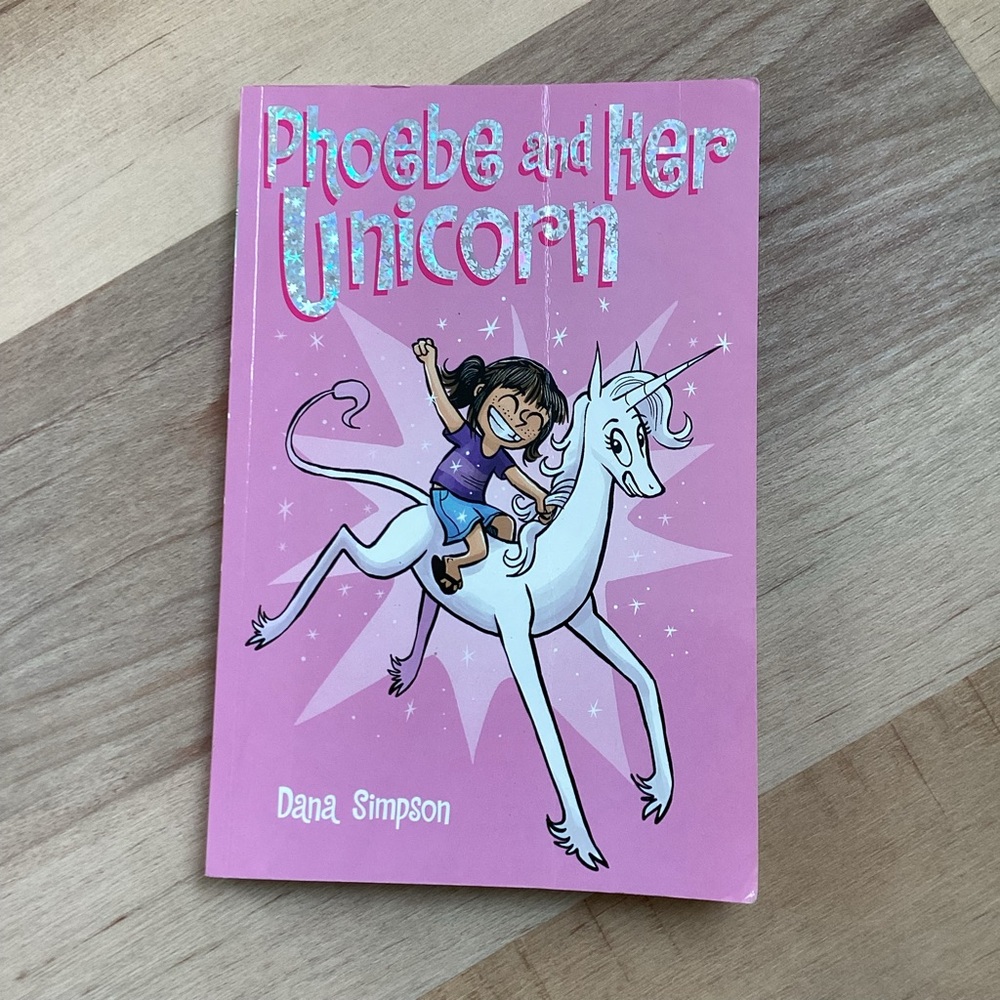 BOGO 🥳 Phoebe and Her Unicorn paperback book 1 graphic novel Dana Simpson